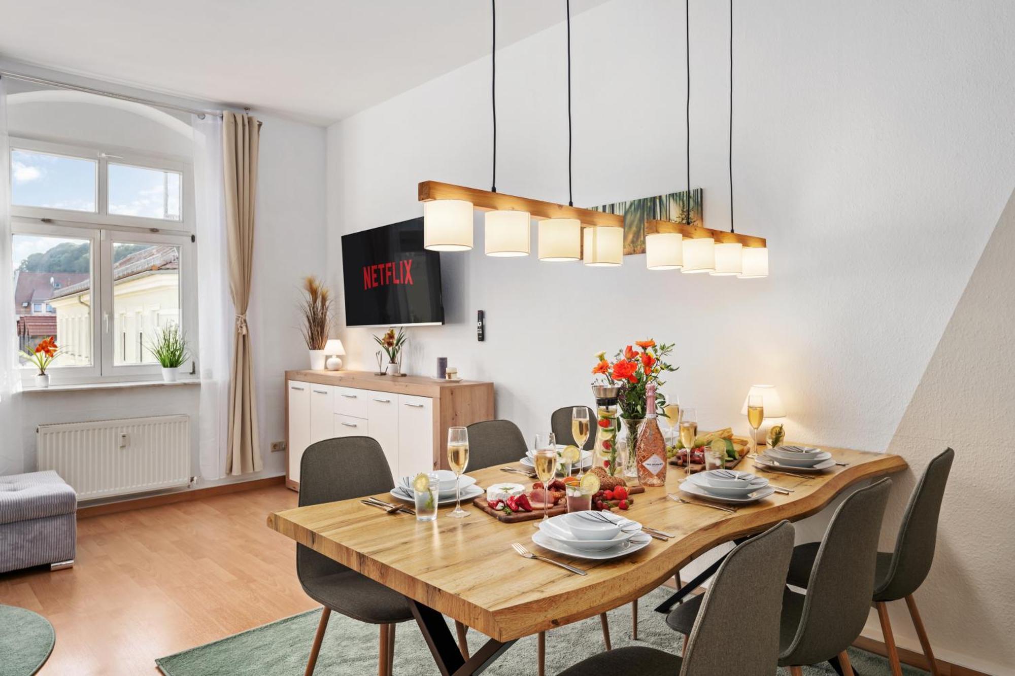 Neu Meissen Altstadt Familyoase Wlan Netflix Magenta Disney Exterior photo